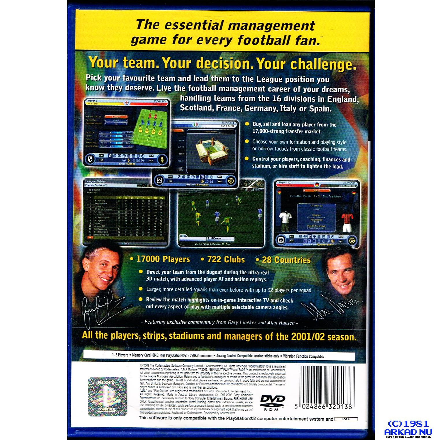 Lma Manager 2001 Psx Iso 49 1